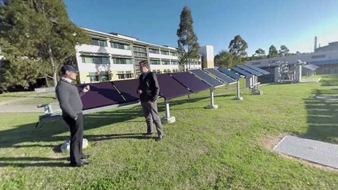 how we test solar panels CSIRO energy centre